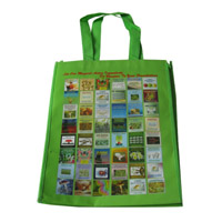 雅安LB11覆膜无纺布广告袋